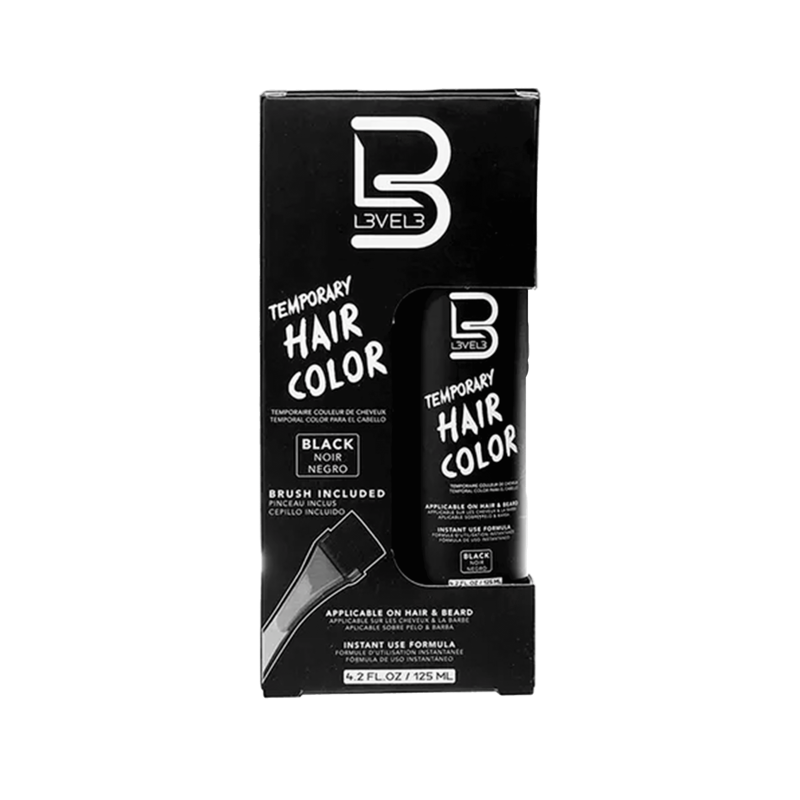 Temporary Hair Color Black 125ml