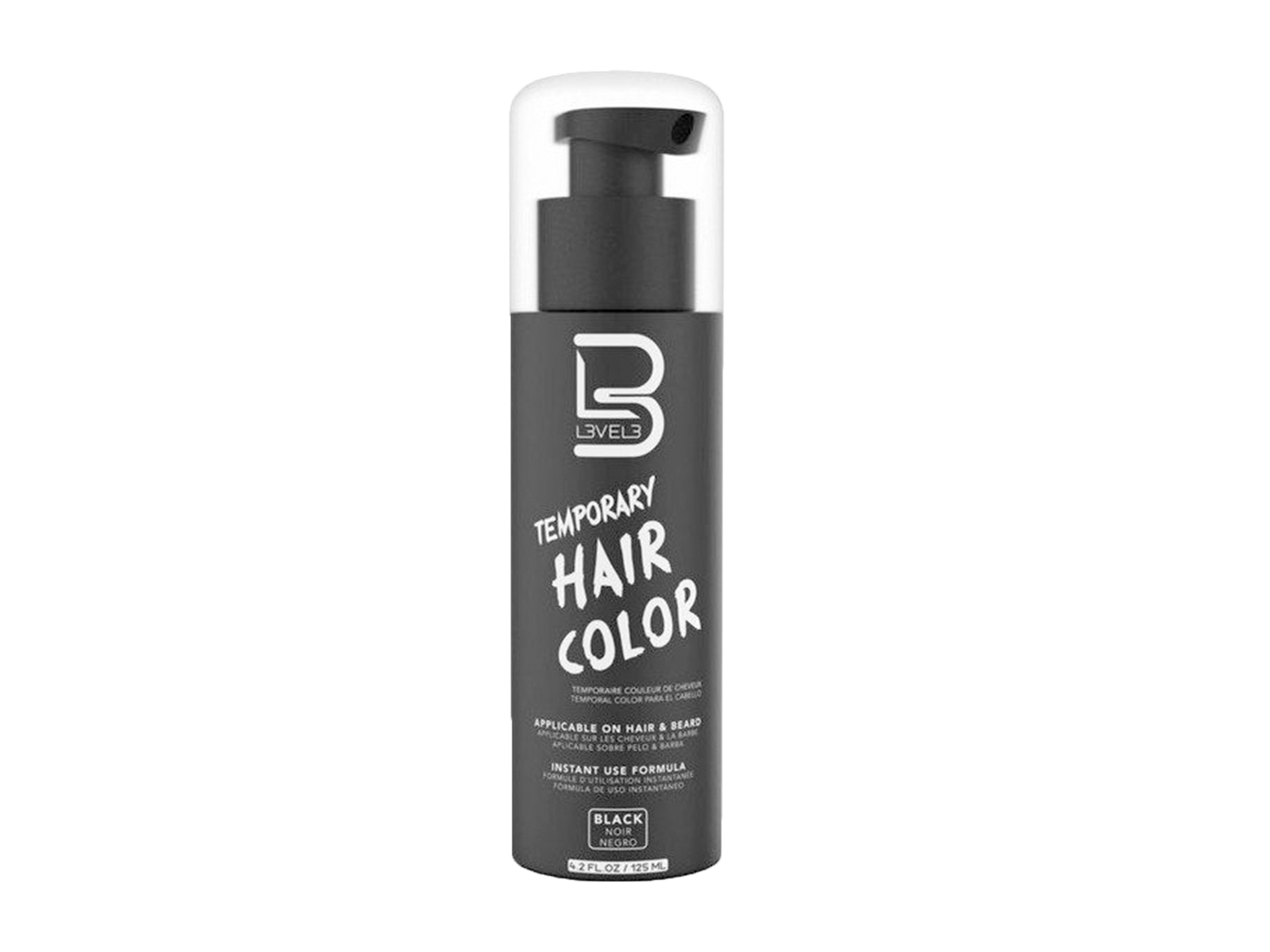 Temporary Hair Color Black 125ml - Imagen 2
