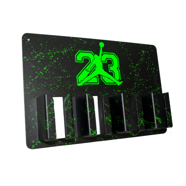 Soporte Pared 23 Jordan Black And Green