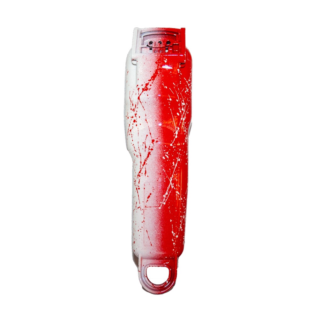 Carcasa Trasera Roja y Blanca Sup