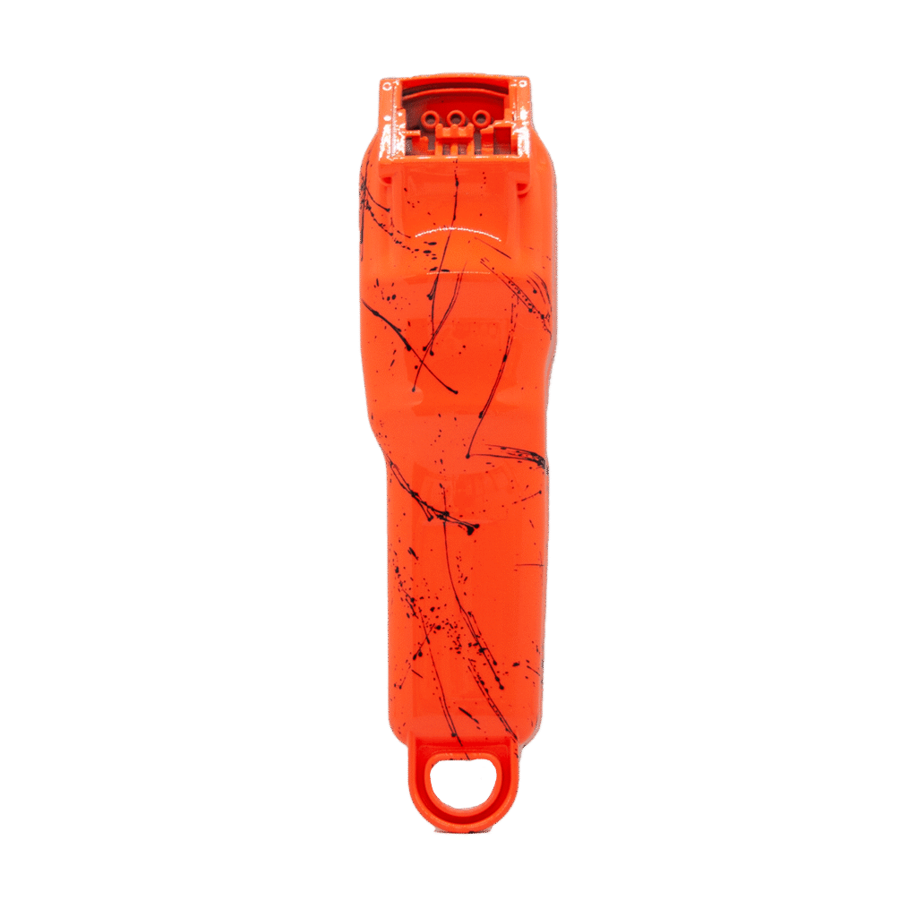 Carcasa Trasera Naranja Flúor