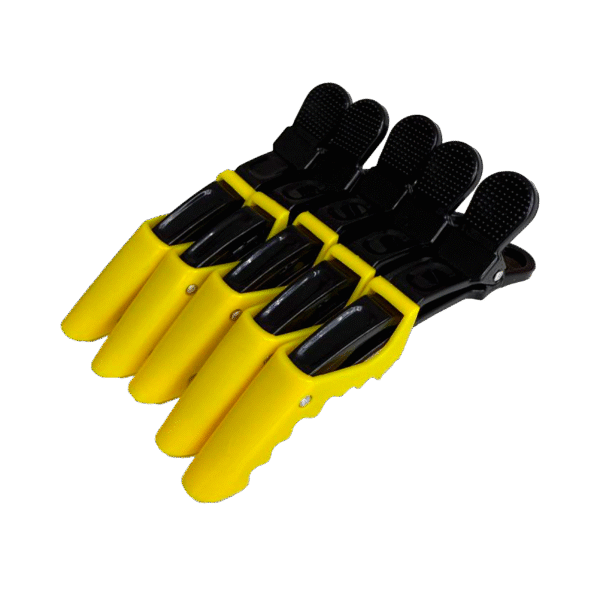 Pinzas Cocodrilo Amarillo