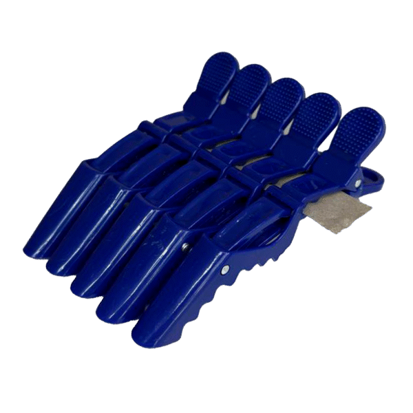 Pinzas Cocodrilo azules