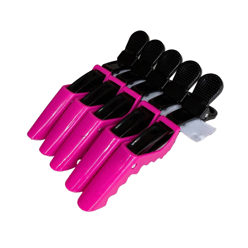 Pinzas Cocodrilo Rosa