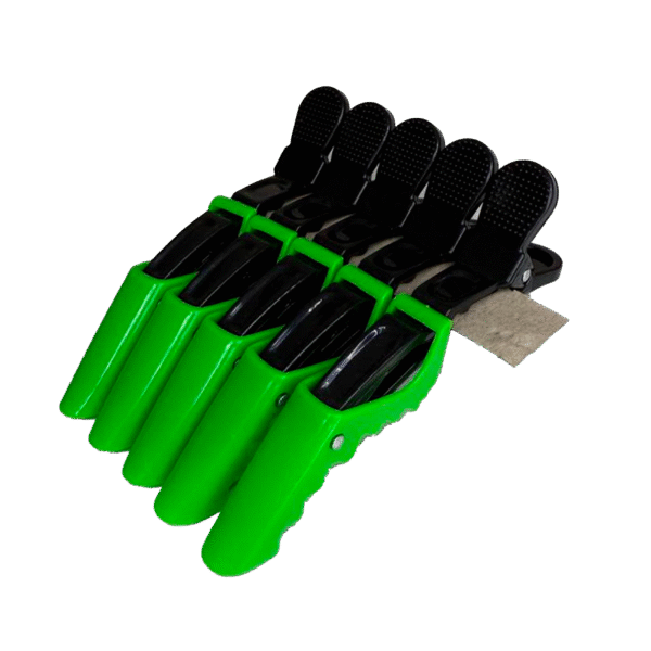 Pinzas Cocodrilo Verde