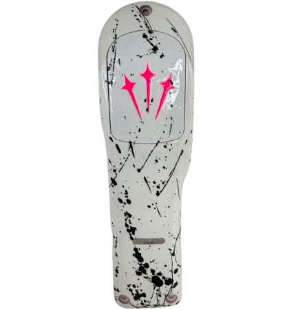 Carcasa Boosted Blanco Nocta Rosa Flúor