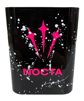 Carcasa negra Nocta Rosa Flúor