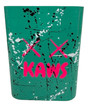 Carcasa Turquesa XX Kaws Rosa Flúor